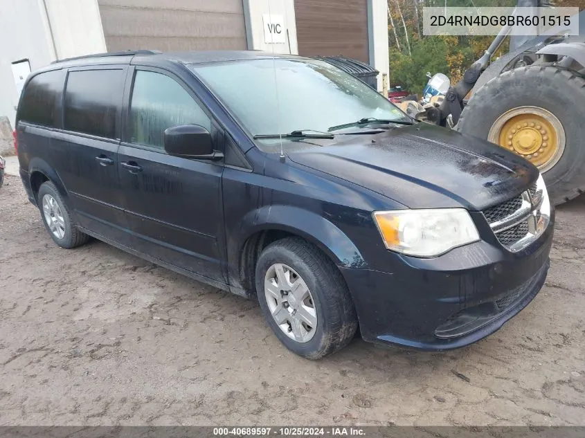 2011 Dodge Grand Caravan Express VIN: 2D4RN4DG8BR601515 Lot: 40689597