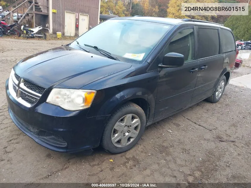 2011 Dodge Grand Caravan Express VIN: 2D4RN4DG8BR601515 Lot: 40689597