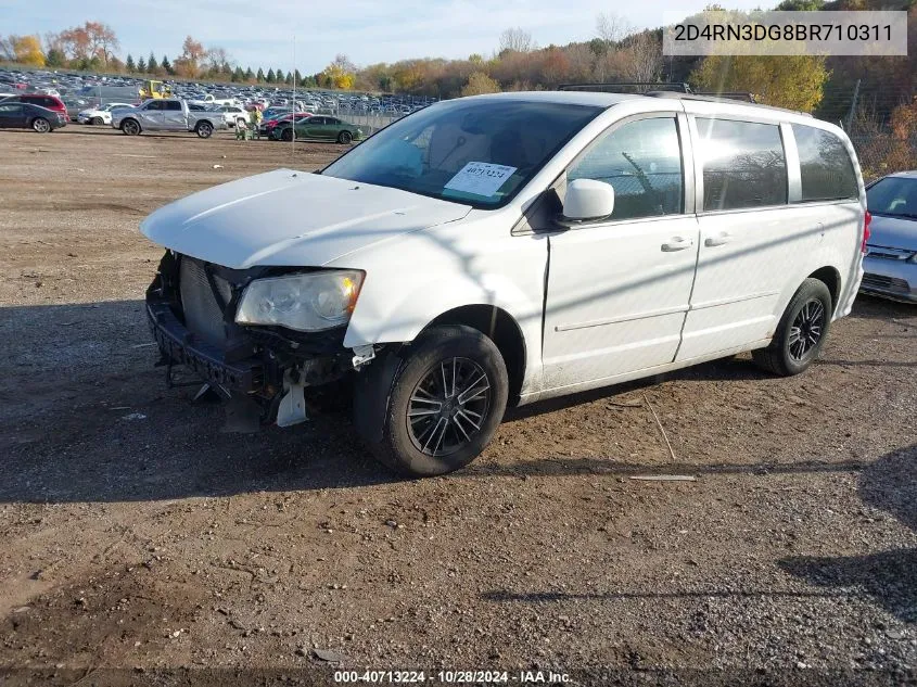 2011 Dodge Grand Caravan Mainstreet VIN: 2D4RN3DG8BR710311 Lot: 40713224