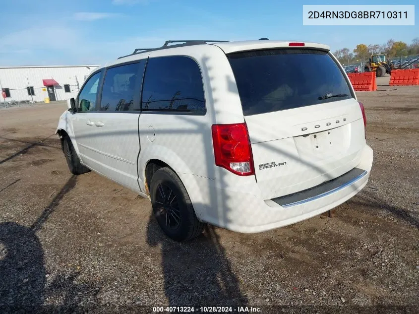 2011 Dodge Grand Caravan Mainstreet VIN: 2D4RN3DG8BR710311 Lot: 40713224