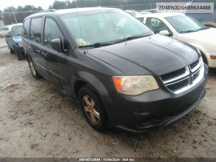 2011 Dodge Grand Caravan Mainstreet VIN: 2D4RN3DG6BR634488 Lot: 40733649