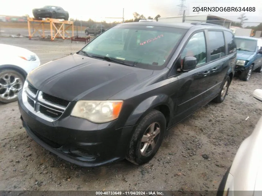 2011 Dodge Grand Caravan Mainstreet VIN: 2D4RN3DG6BR634488 Lot: 40733649