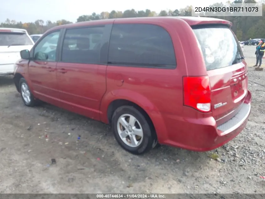 2011 Dodge Grand Caravan Mainstreet VIN: 2D4RN3DG1BR711073 Lot: 40744634