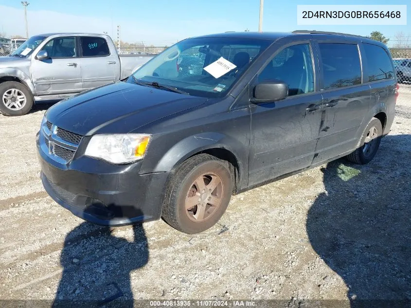 2011 Dodge Grand Caravan Mainstreet VIN: 2D4RN3DG0BR656468 Lot: 40813935