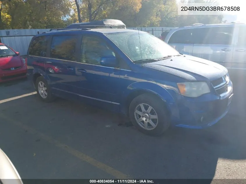 2D4RN5DG3BR678508 2011 Dodge Grand Caravan Crew