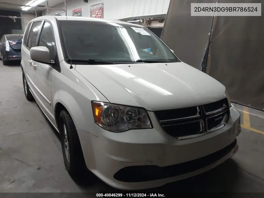 2011 Dodge Grand Caravan Mainstreet VIN: 2D4RN3DG9BR786524 Lot: 40846299