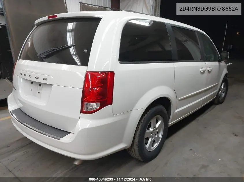 2011 Dodge Grand Caravan Mainstreet VIN: 2D4RN3DG9BR786524 Lot: 40846299