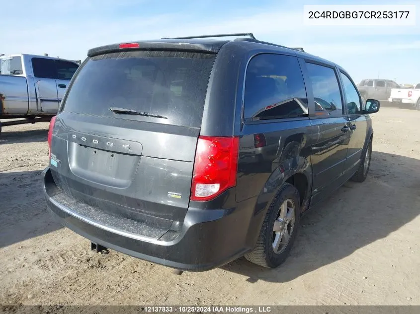 2C4RDGBG7CR253177 2012 Dodge Grand Caravan Se