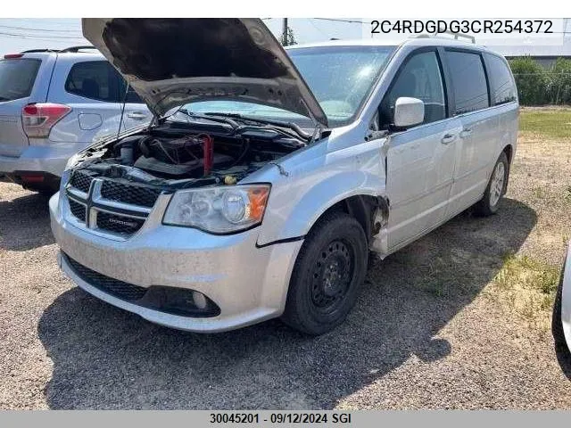 2012 Dodge Grand Caravan Crew VIN: 2C4RDGDG3CR254372 Lot: 30045201