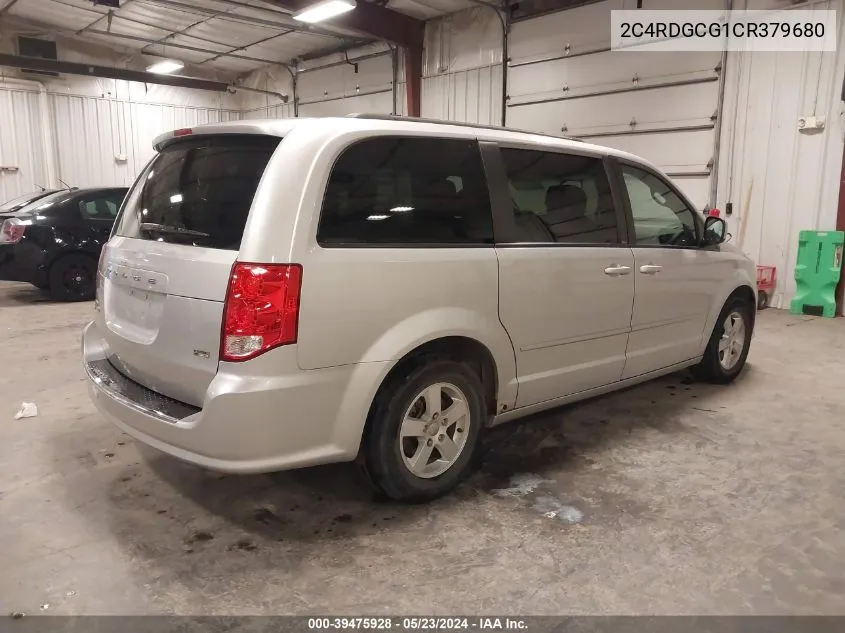 2012 Dodge Grand Caravan Sxt VIN: 2C4RDGCG1CR379680 Lot: 39475928