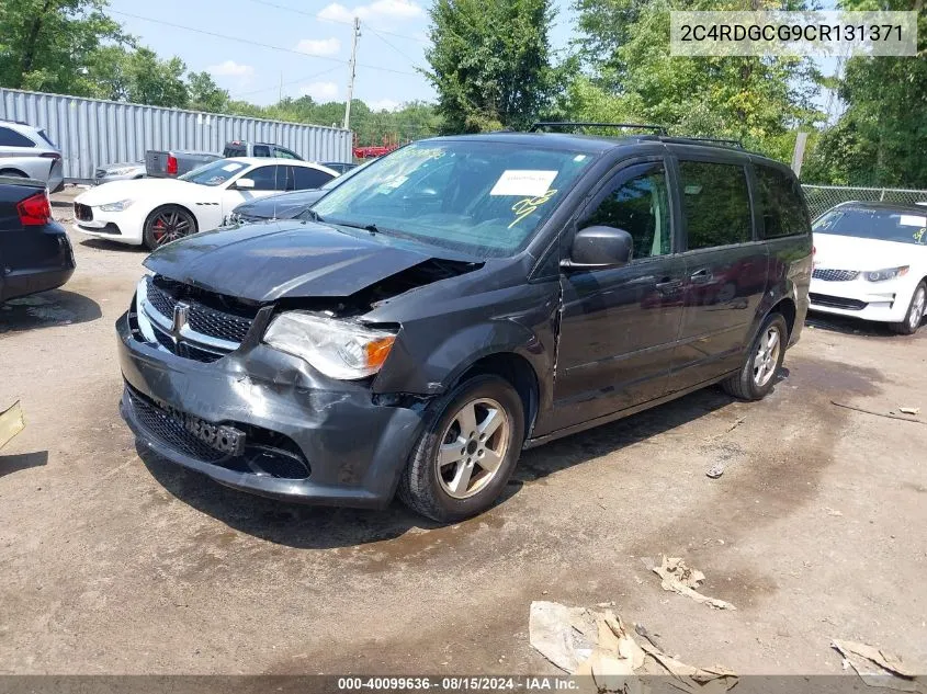 2012 Dodge Grand Caravan Sxt VIN: 2C4RDGCG9CR131371 Lot: 40099636