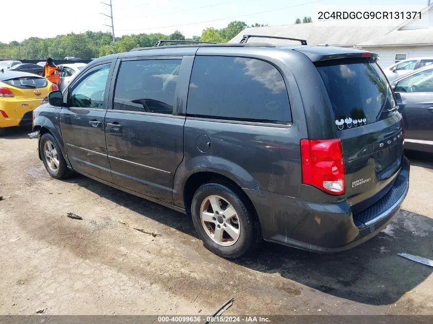 2012 Dodge Grand Caravan Sxt VIN: 2C4RDGCG9CR131371 Lot: 40099636