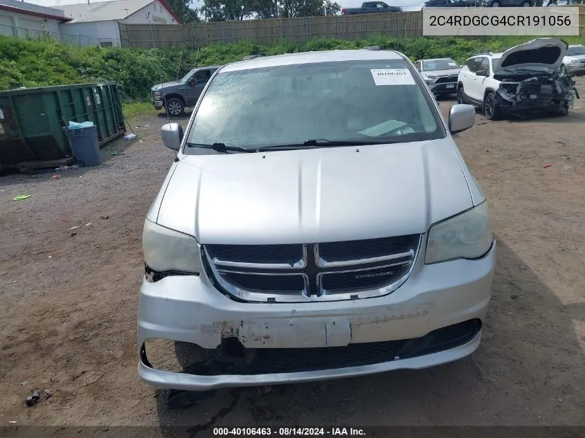 2C4RDGCG4CR191056 2012 Dodge Grand Caravan Sxt