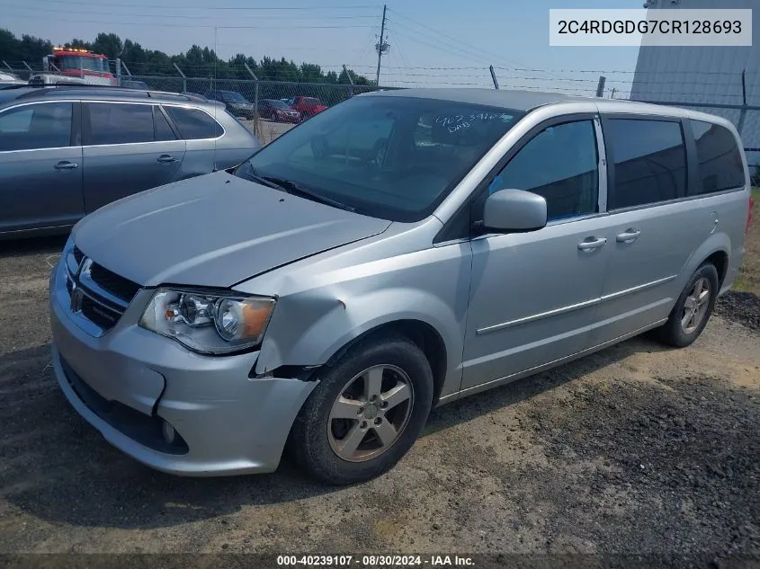 2C4RDGDG7CR128693 2012 Dodge Grand Caravan Crew