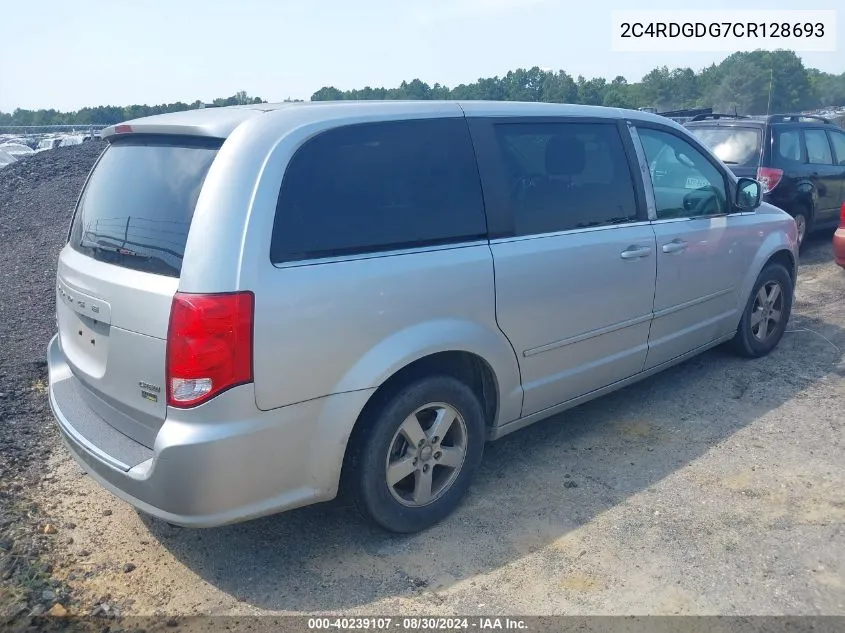 2C4RDGDG7CR128693 2012 Dodge Grand Caravan Crew