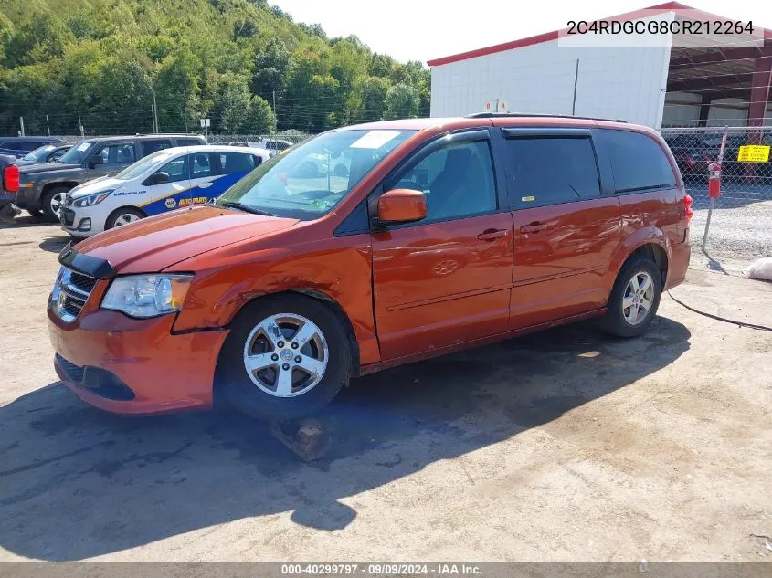 2C4RDGCG8CR212264 2012 Dodge Grand Caravan Sxt