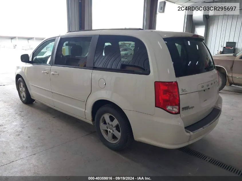 2012 Dodge Grand Caravan Sxt VIN: 2C4RDGCG3CR295697 Lot: 40359816