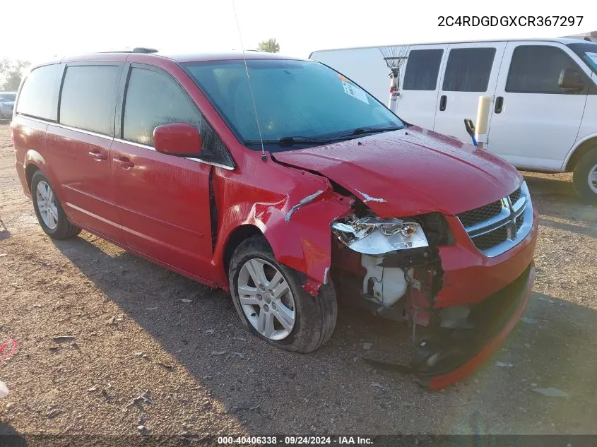 2C4RDGDGXCR367297 2012 Dodge Grand Caravan Crew