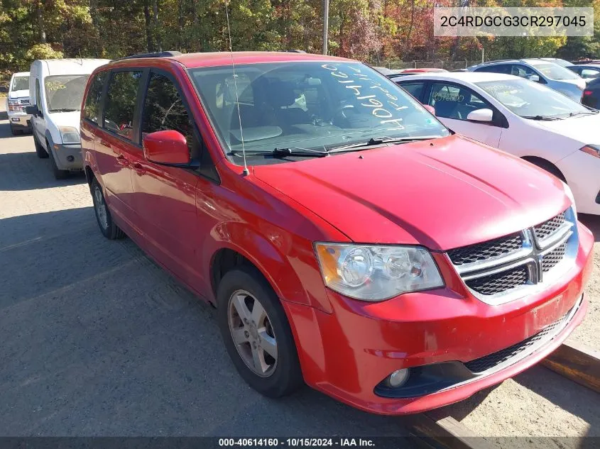 2012 Dodge Grand Caravan Sxt VIN: 2C4RDGCG3CR297045 Lot: 40614160