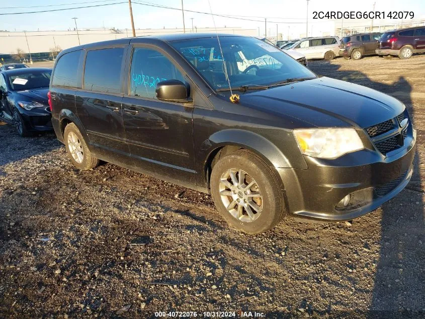 2012 Dodge Grand Caravan R/T VIN: 2C4RDGEG6CR142079 Lot: 40722076