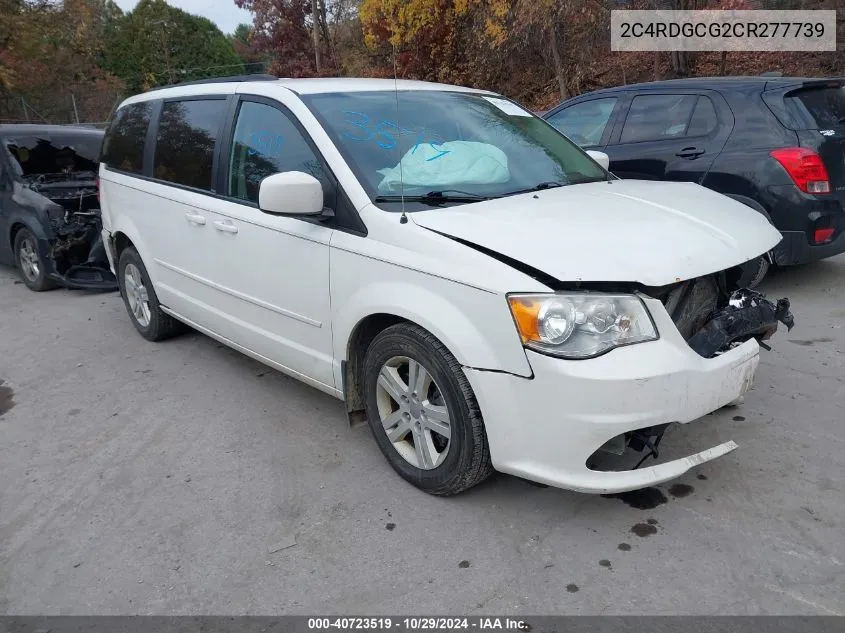 2012 Dodge Grand Caravan Sxt VIN: 2C4RDGCG2CR277739 Lot: 40723519