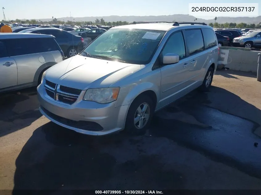 2C4RDGCG2CR357137 2012 Dodge Grand Caravan Sxt