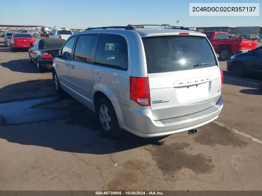 2C4RDGCG2CR357137 2012 Dodge Grand Caravan Sxt