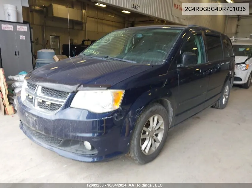 2013 Dodge Grand Caravan Se/Sxt VIN: 2C4RDGBG4DR701036 Lot: 12089253