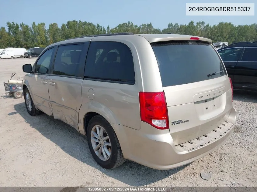 2013 Dodge Grand Caravan Se/Sxt VIN: 2C4RDGBG8DR515337 Lot: 12095852