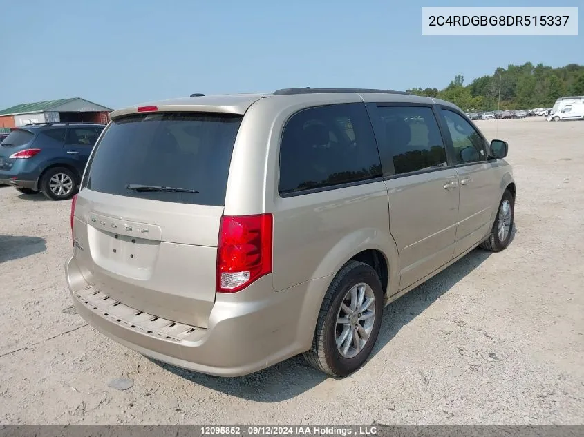 2013 Dodge Grand Caravan Se/Sxt VIN: 2C4RDGBG8DR515337 Lot: 12095852