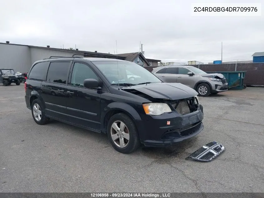 2013 Dodge Grand Caravan Se VIN: 2C4RDGBG4DR709976 Lot: 12106958