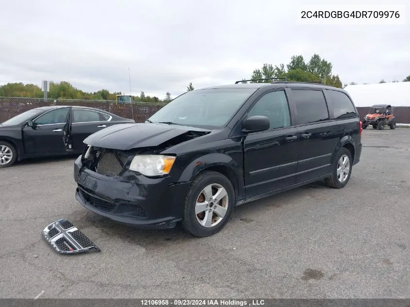 2013 Dodge Grand Caravan Se VIN: 2C4RDGBG4DR709976 Lot: 12106958