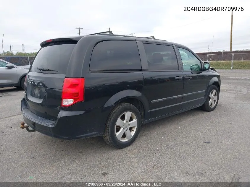 2013 Dodge Grand Caravan Se VIN: 2C4RDGBG4DR709976 Lot: 12106958