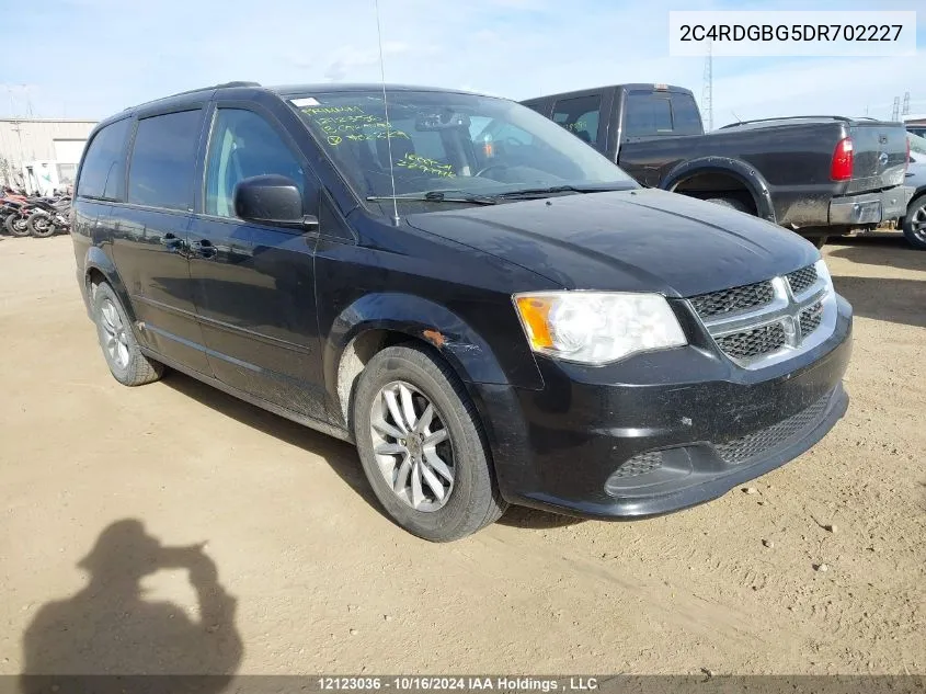 2013 Dodge Grand Caravan Se VIN: 2C4RDGBG5DR702227 Lot: 12123036