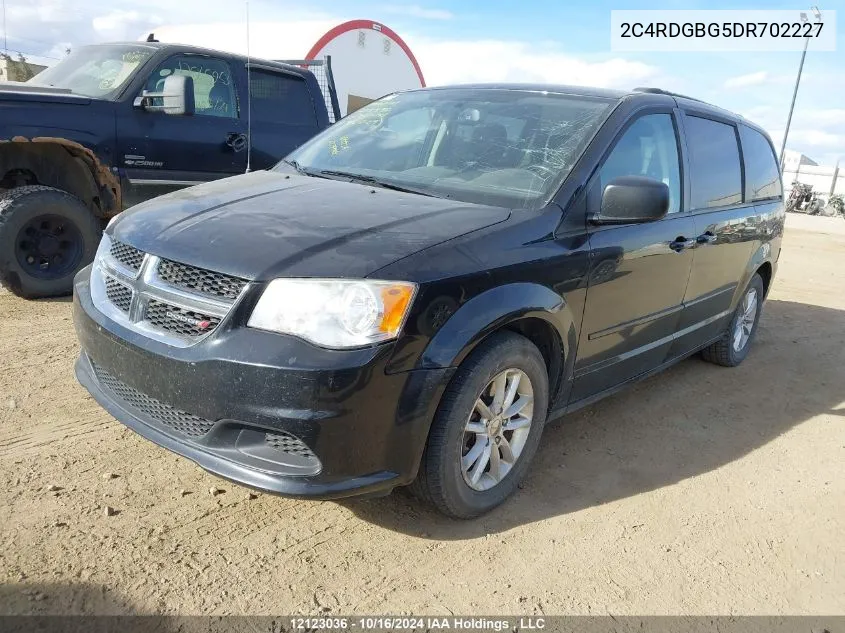 2013 Dodge Grand Caravan Se VIN: 2C4RDGBG5DR702227 Lot: 12123036