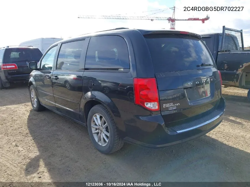 2013 Dodge Grand Caravan Se VIN: 2C4RDGBG5DR702227 Lot: 12123036