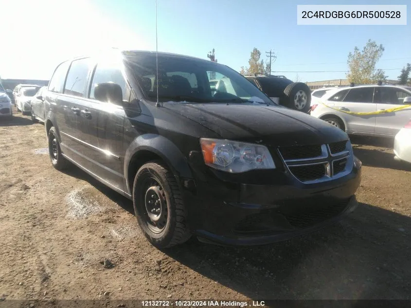 2C4RDGBG6DR500528 2013 Dodge Grand Caravan Se