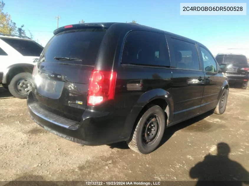 2C4RDGBG6DR500528 2013 Dodge Grand Caravan Se