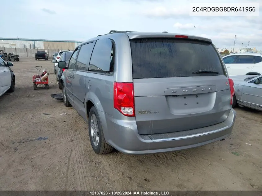 2013 Dodge Grand Caravan Se VIN: 2C4RDGBG8DR641956 Lot: 12137023