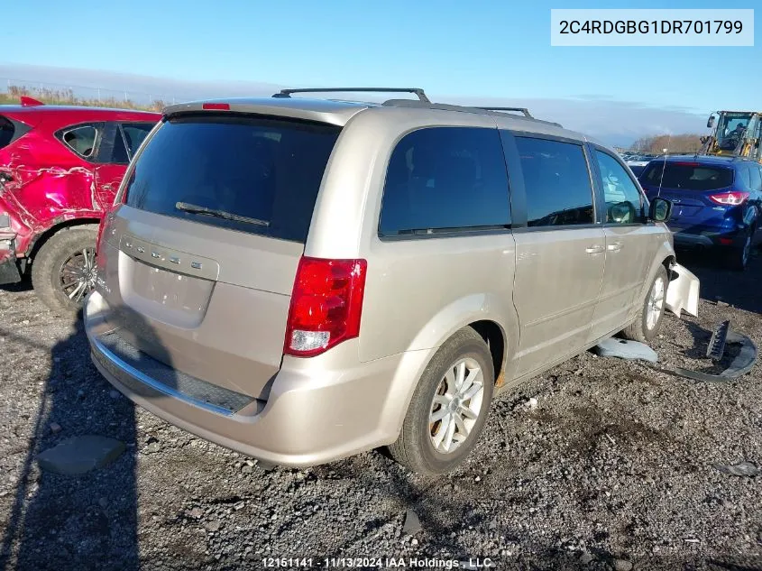 2013 Dodge Grand Caravan Se/Sxt VIN: 2C4RDGBG1DR701799 Lot: 12151141