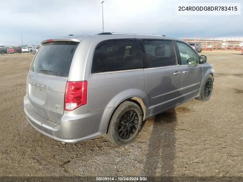 2C4RDGDG8DR783415 2013 Dodge Grand Caravan Crew