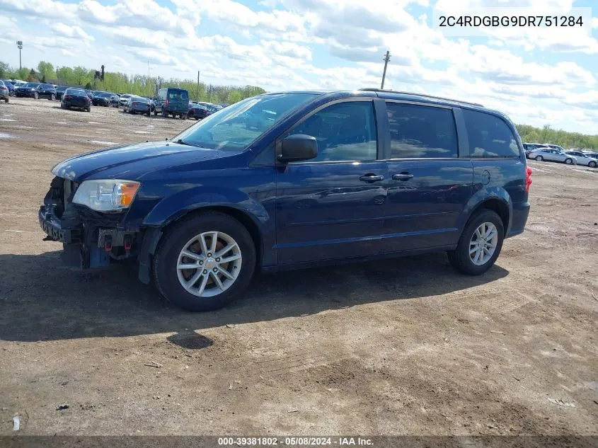 2C4RDGBG9DR751284 2013 Dodge Grand Caravan Se/Sxt