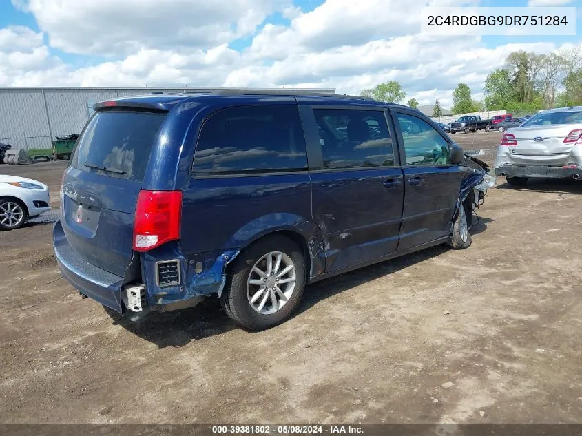 2C4RDGBG9DR751284 2013 Dodge Grand Caravan Se/Sxt