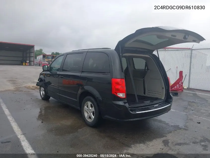 2013 Dodge Grand Caravan Sxt VIN: 2C4RDGCG9DR610830 Lot: 39425240