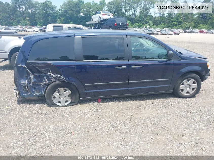 2013 Dodge Grand Caravan American Value Pkg VIN: 2C4RDGBG0DR544427 Lot: 39731842