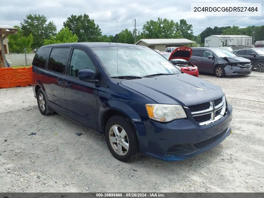 2013 Dodge Grand Caravan Sxt VIN: 2C4RDGCG6DR527484 Lot: 39891460