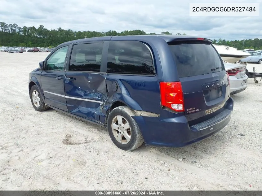 2C4RDGCG6DR527484 2013 Dodge Grand Caravan Sxt