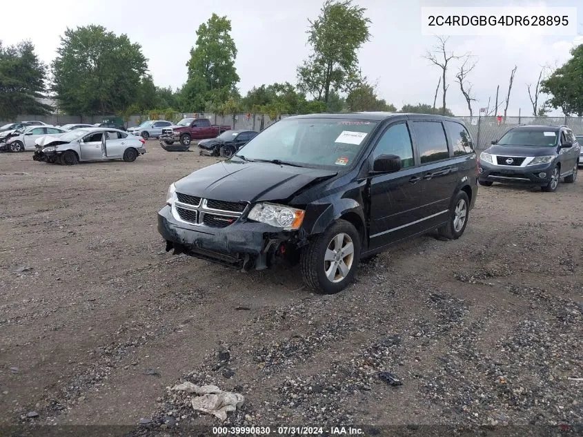 2013 Dodge Grand Caravan Se VIN: 2C4RDGBG4DR628895 Lot: 39990830