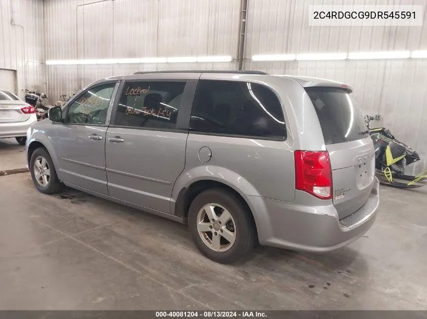 2013 Dodge Grand Caravan Sxt VIN: 2C4RDGCG9DR545591 Lot: 40081204