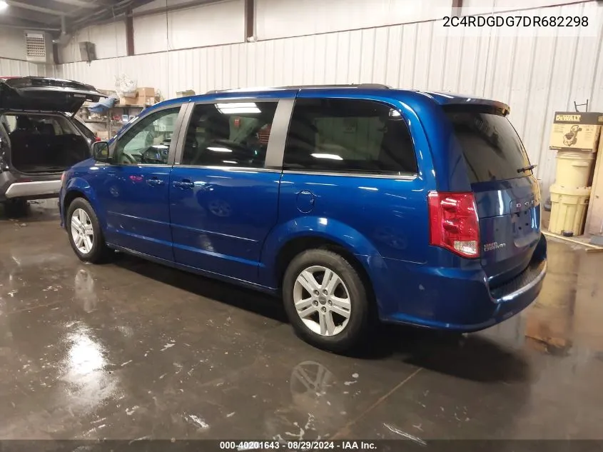 2C4RDGDG7DR682298 2013 Dodge Grand Caravan Crew